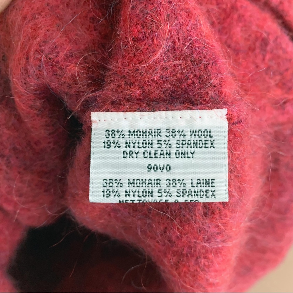 Eileen Fisher mohair wool sweater vest size Large - Picture 4 of 6